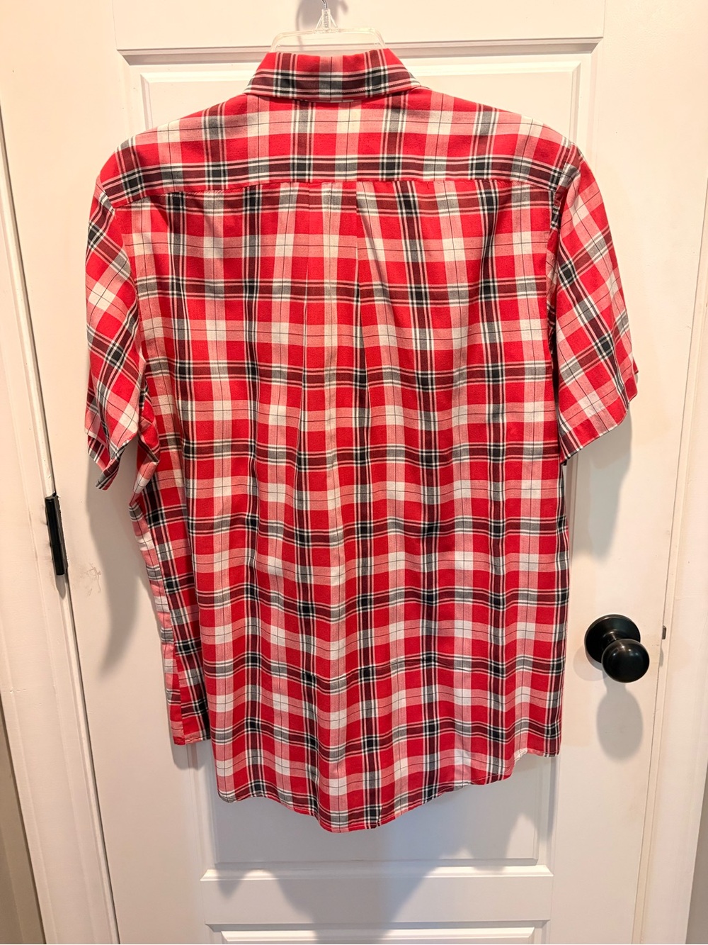 Vintage Charter Club “The Duck Collection” Men’s Red Plaid Button-Down Shirt - Picture 3 of 3